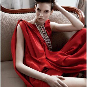 NWT Maison Martin Margiela for H&M Hitched Up ASYMMETRICAL DRESS Sz EURO 34 US 4